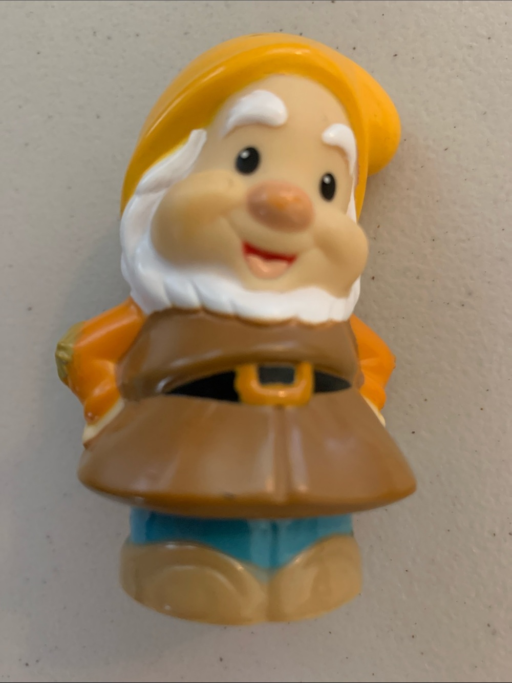 Fisher Price Little People Happy Dwarf Figure Snow White Seven Dwarves Movie